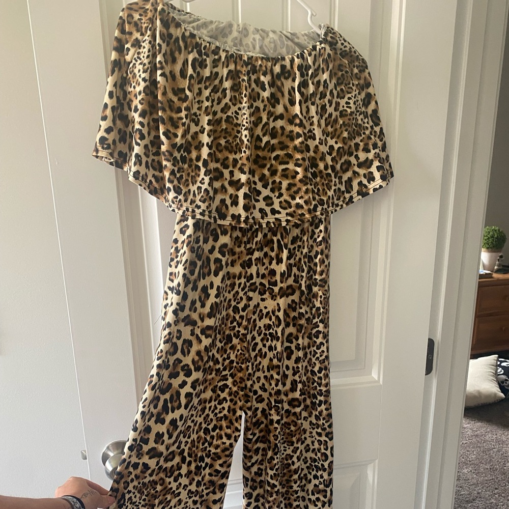 Cheetah romper